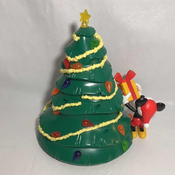 Disney Mickey Mouse Light Up Gum Drop Collectors Popcorn Bucket Tree - Picture 6 of 11
